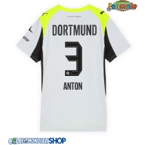 Maglie da calcio Borussia Dortmund Waldemar Anton #3 Seconda Maglia Femminile 2025-26 Manica Corta